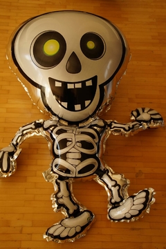 Globo Esqueleto Halloween 24" x5 - comprar online