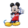 Globo Cuerpo Mickey Mouse Borde Azul 20" x5