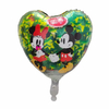 Globo Corazón Mickey Mouse 18" x5