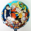 Globo Circulo Dragon Ball Z Personajes 18" x5