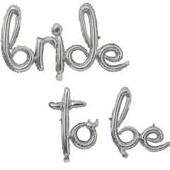 Globo Frase "Bride to be" Casamiento x5 en internet
