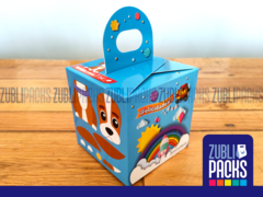 25 - Caja chica box dulces fiestas impreso para niños - Kids - Zublipacks