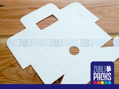 25 - Caja mini multiusos blanca Sublimable con interior blanco - comprar en línea