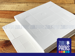 25 - Caja mini multiusos blanca Sublimable con interior blanco en internet