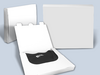 50 - Caja grande blanca sublimable para playera con interior blanco.