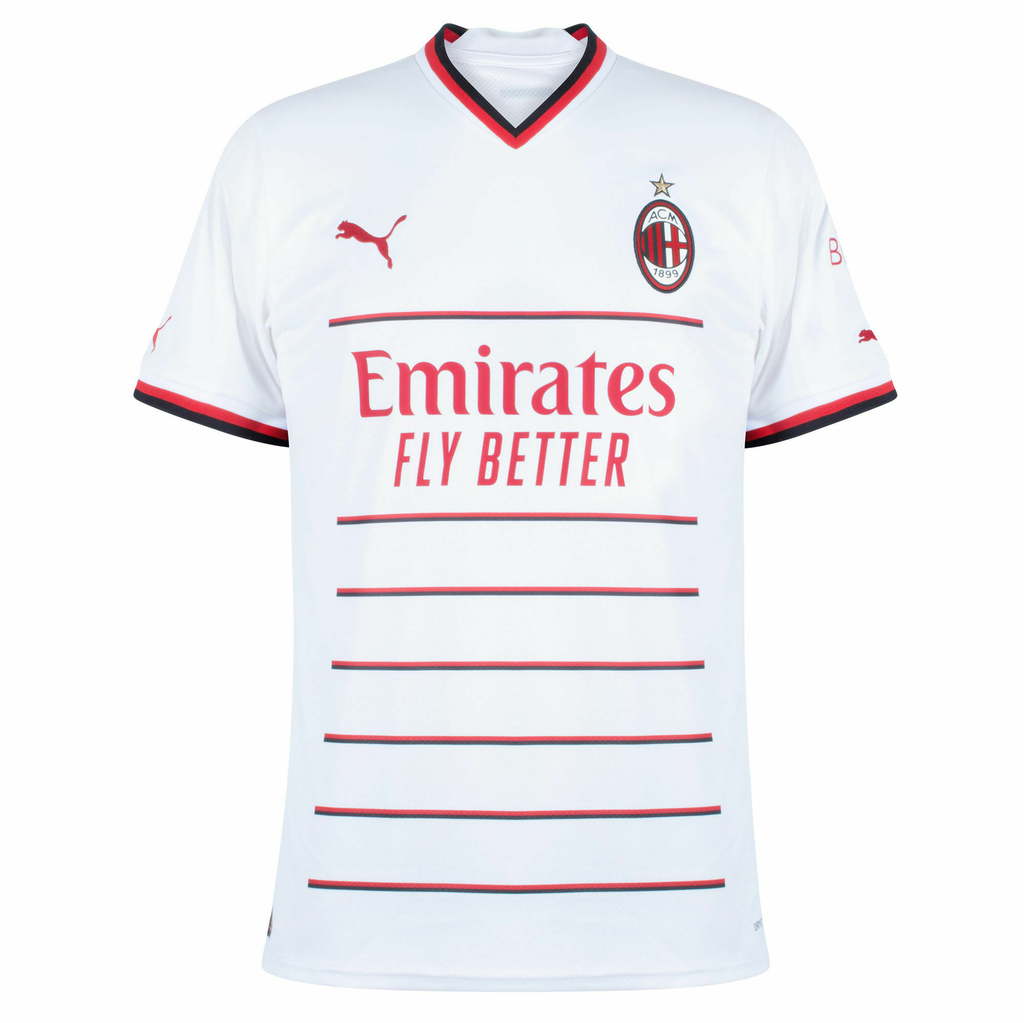 Camisa AC Milan Home 22/23 Torcedor Puma Masculina - Vermelha