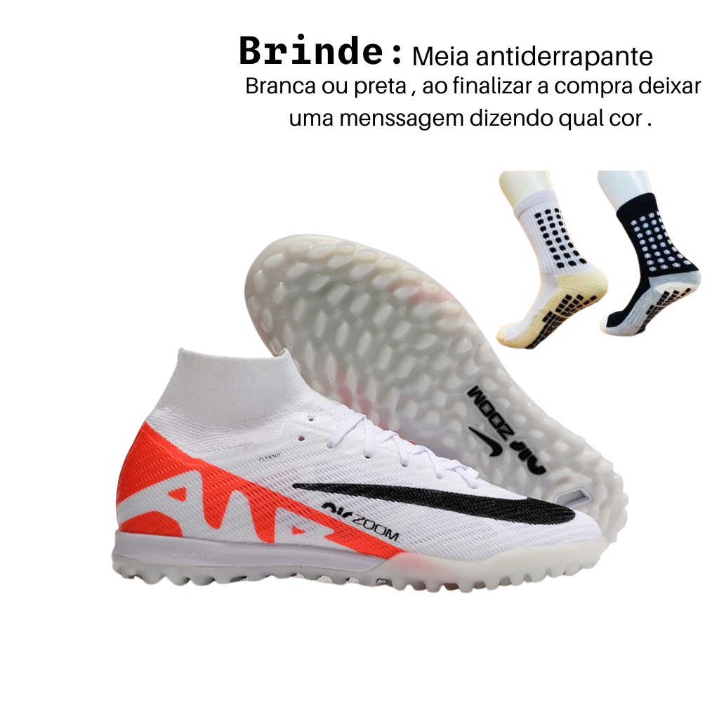 Chuteira nike hotsell mercurial society branca
