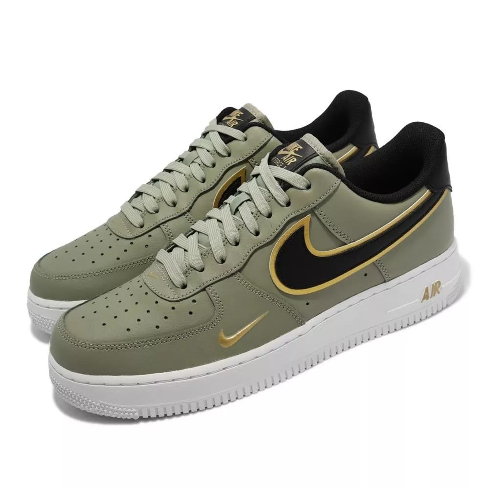 Womens olive green deals air force ones