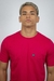 Camisa Masculina Algodão Rosa Pink na internet