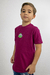 Camisa Jogador Tartaruga Vinho Infantil - Utan