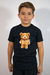 Camisa Jogador Preta Urso Infantil na internet