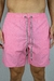 Short Masculino Elastano Rosa Mescla