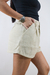 Short de Alfaiataria Feminino Areia - loja online