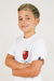 Camisa Algodão Branca Infantil Flamengo - Utan