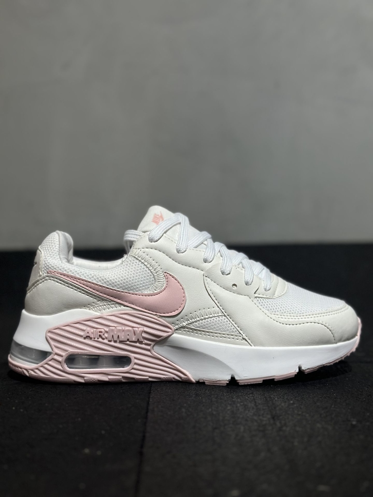 Air max branco e best sale rosa