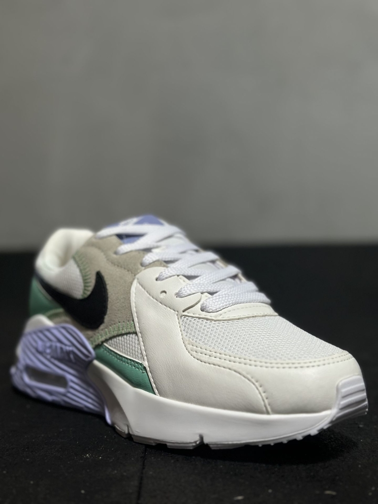 Air Max Excee Branco Roxo Verde