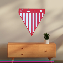 Escudo Club Atlético Los Andes acrílico espejo inastillable