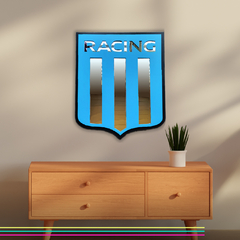 Escudo Racing espejo acrílico Inastillable