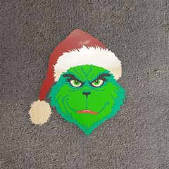 Cuadro Grinch espejado