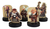 Gnomos Miniatura 2d Pvc Rpg Dnd Wargames Kit Tokens - comprar online