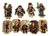 Gnomos Miniatura 2d Pvc Rpg Dnd Wargames Kit Tokens