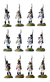 Caixa 48 Miniatura Napoleonic Austrian Infantry 28mm Perry na internet