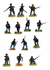 American Civil War Union Infantry Perry Miniatures 40 Unids na internet