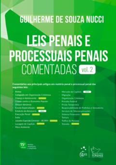 Leis Penais e Processuais Penais Comentadas - Vol. 2