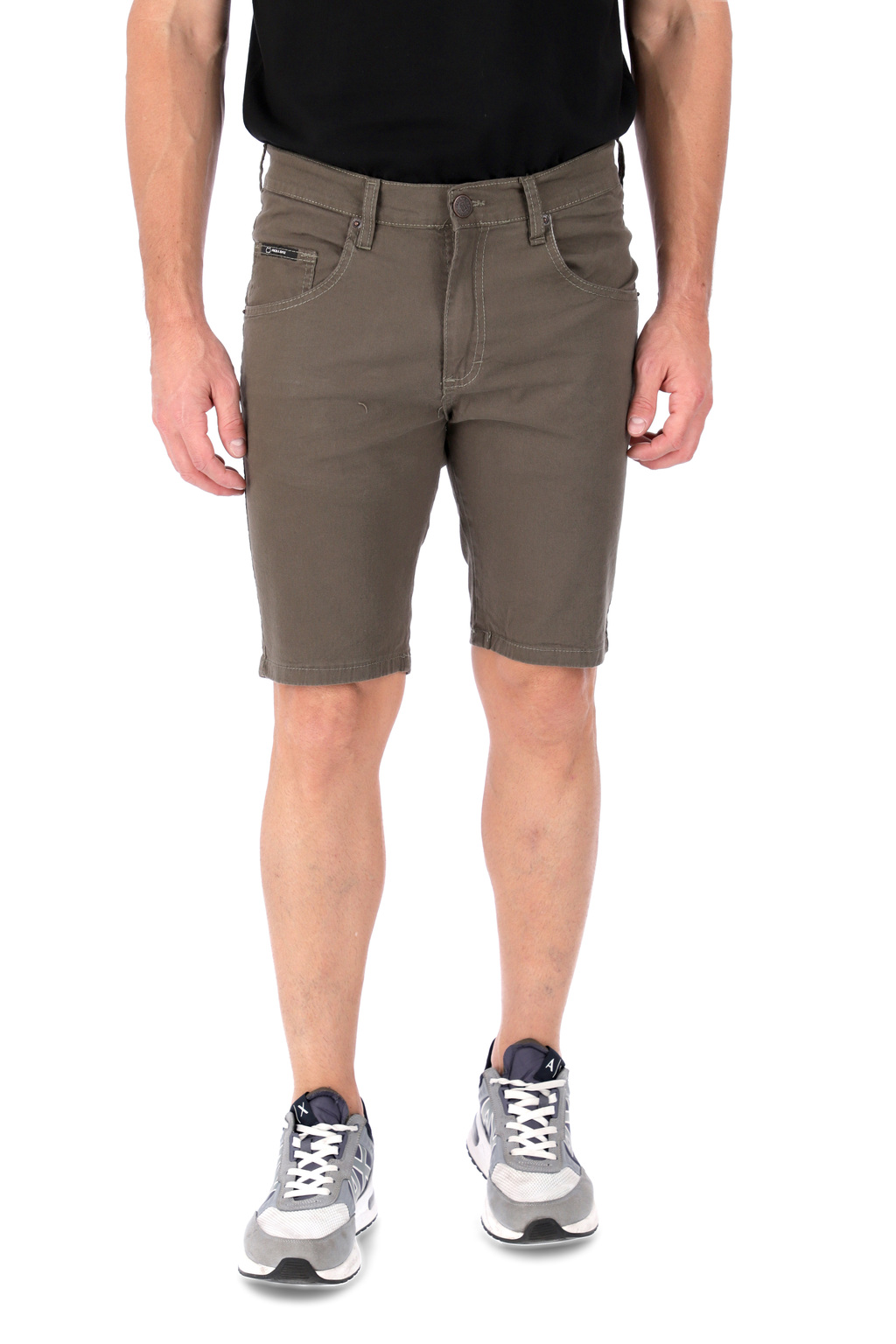 Bermuda de Gabardina Elastizada Clasica Mirrow
