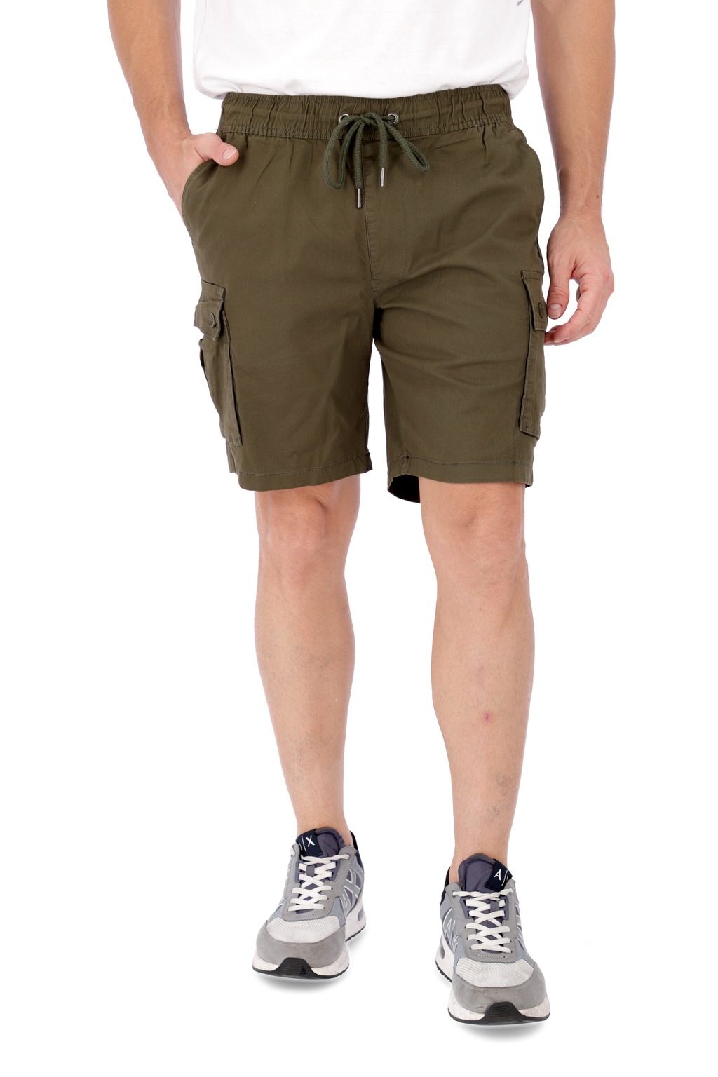 Bermuda de Gabardina Elastizada Clasica para Hombre