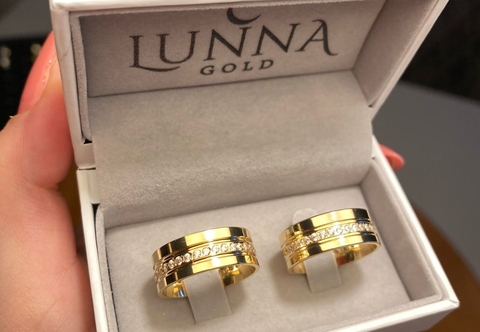 Alianças de Casamento: Eternize Seu Amor Com a Lunna Gold
