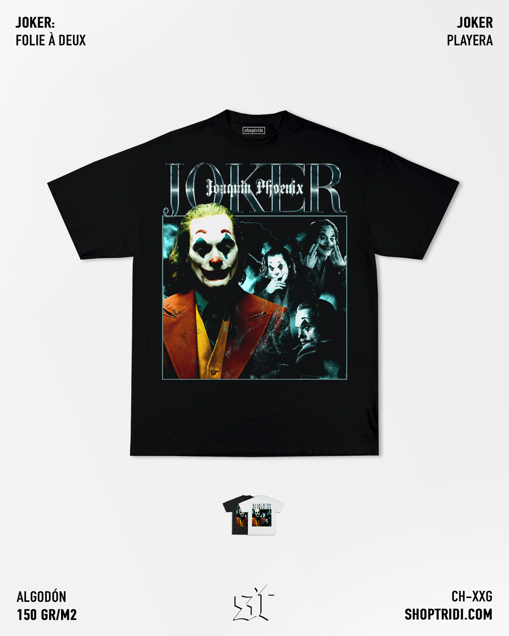 T shirt joker joaquin phoenix deals