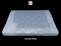 Pasta Ofício Lombo 3cm Decorada DAC Vision Transparente 303TR - comprar online