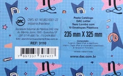Pasta Catálogo Com Lombo Ajustável DAC Letter 3110 - Sonatta Arts & Crafts