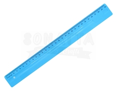 Régua de 30cm Dello Serena Azul Pastel - 3112bp