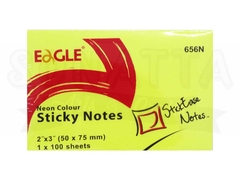 Sticky Notes (Bloco Adesivo) EAGLE Retangular Amarelo - 656N - comprar online