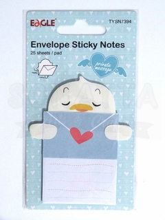 Sticky Notes (Bloco Adesivo) Envelope EAGLE Patinho - TYSN7394