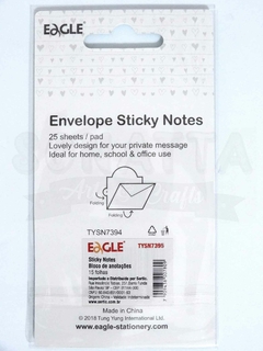 Sticky Notes (Bloco Adesivo) Envelope EAGLE Coelhinho - TYSN7395 na internet