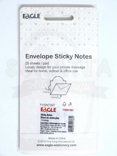 Sticky Notes (Bloco Adesivo) Envelope EAGLE Gatinho Preto - TYSN7397 na internet