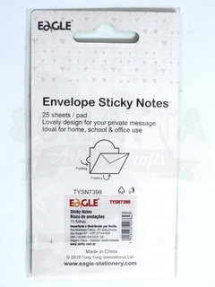 Sticky Notes (Bloco Adesivo) Envelope EAGLE Gatinho Branco - TYSN7398 na internet
