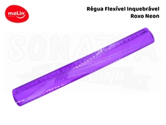 Régua Flexível Molin 30cm 11063 - Roxo Neon - comprar online