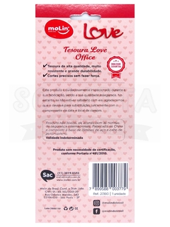 Tesoura MOLIN Love Office - 23180 - comprar online