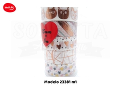 Washi Tape MOLIN Love Tubo com 5 unidades Modelo 1 - 23381 - comprar online