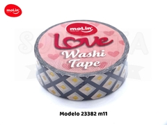 Washi Tape MOLIN Love Avulsa Modelo 11 - 23382