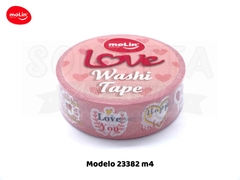 Washi Tape MOLIN Love Avulsa Modelo 4 - 23382
