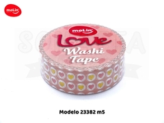 Washi Tape MOLIN Love Avulsa Modelo 5 - 23382