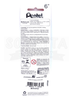 Lapiseira PENTEL Techniclick 0,7 Azul – SMPD107T-CX (Blister) na internet