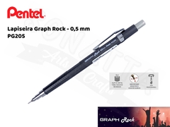 Lapiseira PENTEL Graph Rock 0,5mm - PG205