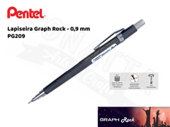 Lapiseira PENTEL Graph Rock 0,9mm - PG209