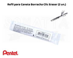 Refil Borracha PENTEL Clic Eraser – ZER-2 - comprar online